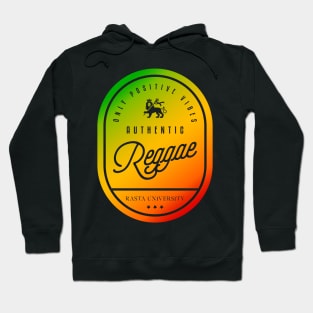 Rasta University Authentic Reggae Rasta Colors Hoodie